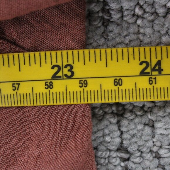 C.M.C Tunic Dress Womens Large L Brown Pullover Cowl Neck Long Sleeve USA - Picture 8 of 9